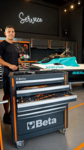 Davide Liuni Head Marine Mechanic and Fleet Maintenance Manager at jetski.club Ibiza